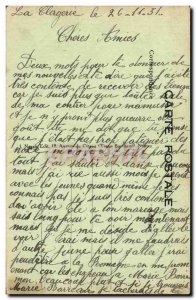 Old Postcard Fancy Old Passers