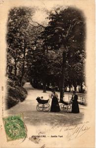 CPA ANGOULEME - Jardin Vert (519023)