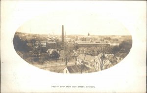 Spencer Massachusetts MA Prouty Shop Eddy Make c1910 Real Photo Postcard