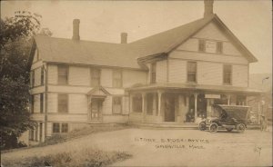 Granville MA Store & Post Office c1915 Real Photo Postcard