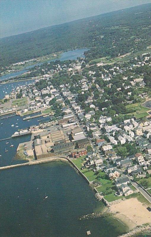Connecticut Stonington Aerial View