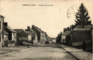 CPA FORMERIE Avenue de la gare (377111)