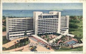 Kirkeby Hotel Panama City Republic of Panama Writing on back 