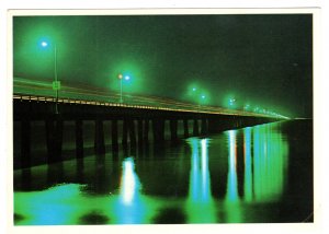 Chesapeake Bay Bridge, Tunnel, Virginia, Night