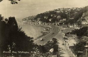 new zealand, WELLINGTON, Oriental Bay (1910s) Tanner RPPC 3416