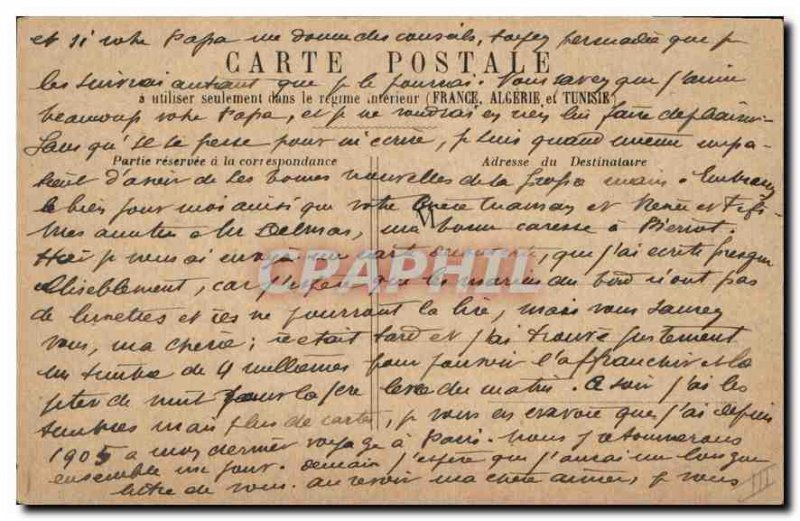 Old Postcard Petit Paris Gare Saint Lazare