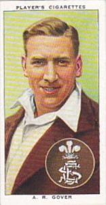 Player Cigarette Card Cricketers 1938 No 11 A R Gover Surrey &  England