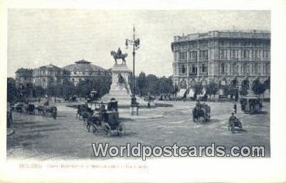 Foro Bonaparte e Monumneto a Garibaldi Milano, Italy Unused 