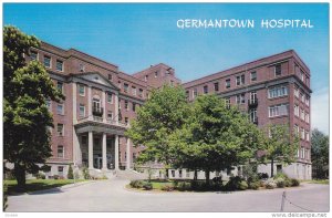 Germantown Dispensary and Hospital, At Chew, Penn and Wister Streets, Philade...