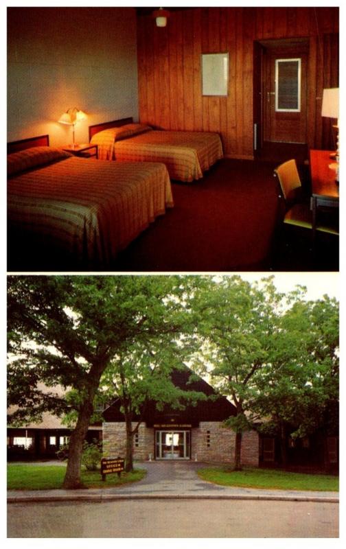 Virginia Shenandoah Nat. Park , Big Meadows Lodge and Guest Bedroom