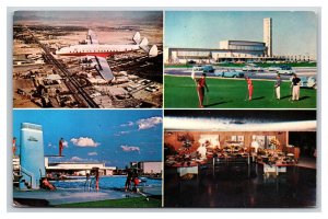 Hacienda Hotel Convention Center Multiview Las Vegas NV Chrome Postcard V4