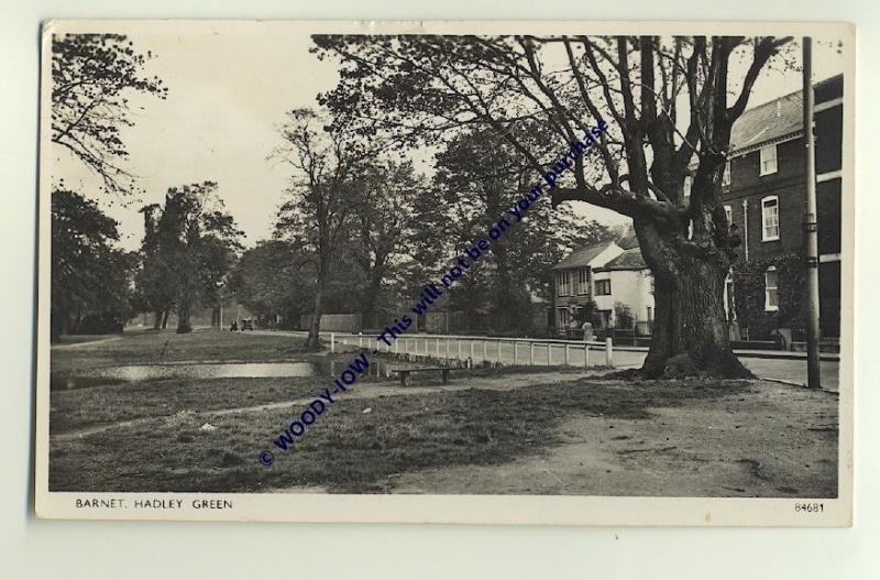 tp1109 - Hadley Green , Barnet , Hertfordshire  - postcard