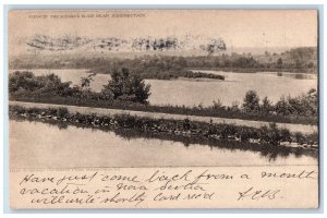 1905 View Mohawk River Road Lake Near Schenectady New York NY Vintage Postcard