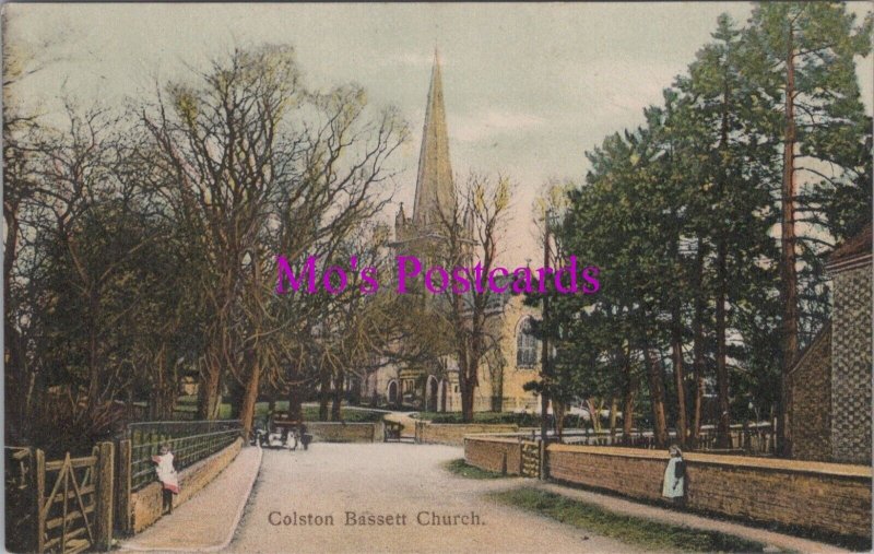 Nottinghamshire Postcard - Colston Bassett Church  RS38661