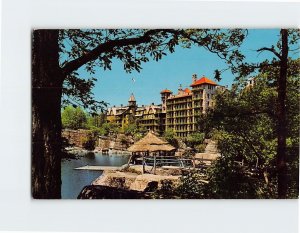 Postcard Lake Mohonk Mountain House, Mohonk Lake, New Paltz, New York