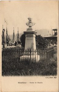 CPA HONFLEUR Statue de Boudin (1250176)