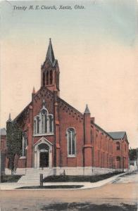 E42/ Xenia Greene County Ohio Postcard c1910 Trinity M.E. Church Building