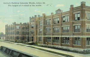 C.1905-10 Gerlach-Barklow Calendar Works, Joliet, Ill. Vintage Postcard P69