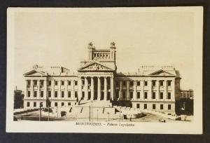 Mint Montevideo Uruguay Legislative Palace Vintage Real Picture Photo Postcard