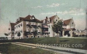 Allentown Hospital, Allentown, Pa, USA Hospital 1910 some corner and edge wea...