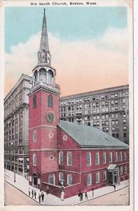 Massachusetts Boston Old South Church