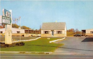 Columbus Ohio 1960s Postcard A.B.C. Motor Court Hotel Motel