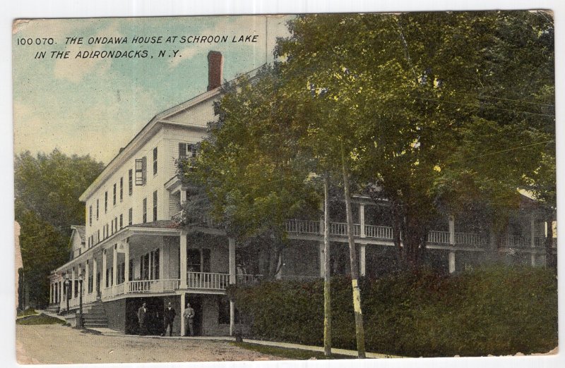 The Ondawa House At Schroon Lake In The Adirondacks, N.Y.