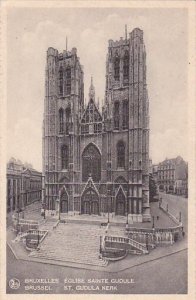 Belgium Brussels Eglise Saint Gudule