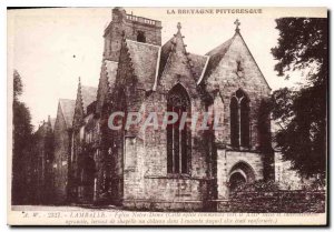 Old Postcard Brittany Picturesque Lambailes Eglise Notre Dame (This church be...