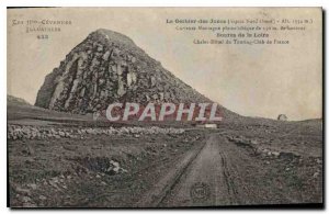 Old Postcard The High Cevennes illustrated Mont Gerbier of Reeds (Northwest A...