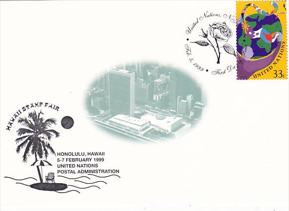 Hawaii Stamp Fair 1999 United Nations Postal Administration