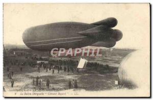 Old Postcard Jet Aviation Zeppelin airship Clement Bayard