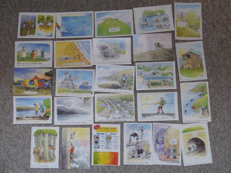 Bu0174 - 25 Cartes Postales par Bd Artiste Rupert Besley - Toutes Montré