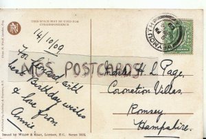 Genealogy Postcard - Page - Coronation Villas, Romsey, Hampshire - Ref.R36