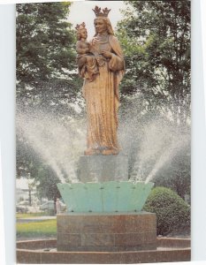 Postcard The Fountain, Sainte-Anne-de-Beaupré, Canada