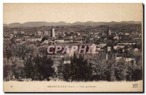 Old Postcard Draguignan Var General view