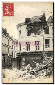 Old Postcard Army Arras Rue Saint Nicolas