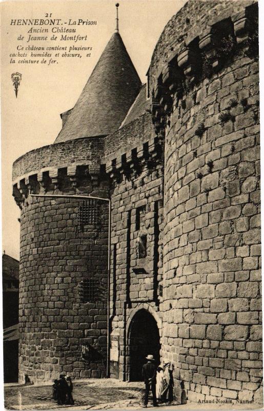 CPA HENNEBONT - La Prison - Ancien Chateau de Jeanne de Montfort (205698)