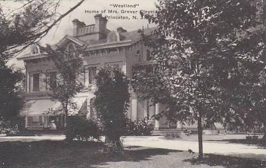 New Jersey Princeton Westland Home Of Mrs Grover Cleveland Albertype