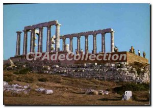 Modern Postcard Cape Sounion