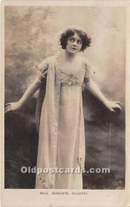 Miss Adrienne Augarde Theater Actor / Actress 1906 