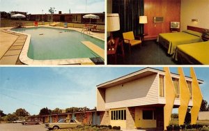 Anzor Motel Highland, New York Postcard