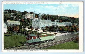 Village Ste Anne De Beaupre QUEBEC PQ Canada Postcard