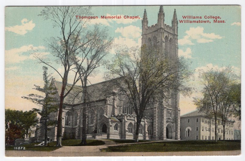 Williamstown, Mass, Thompson Memorial Chapel, Williams College