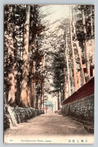 Kamishinmichi  Nikko  Japan   Postcard