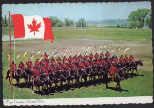 Royal Canadian Mounted Police Canada Musical Ride Horsemen Scarlet-Coated Con't