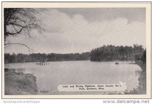 Mississippi Quitman Lake and Diving Platform Clark County State Park Dexter P...