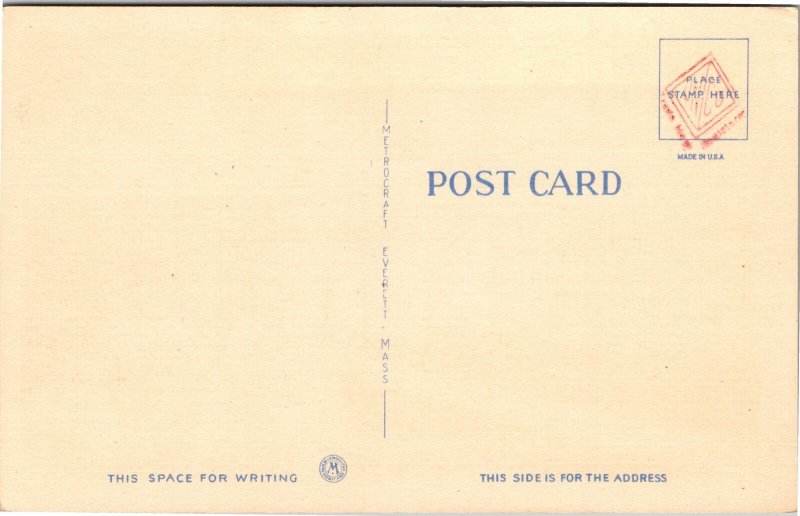 Postcard NY Buffalo Peace Bridge