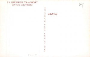 Philippine Transport  Cebu Manila Philippine Transport , Misc Ships View image 