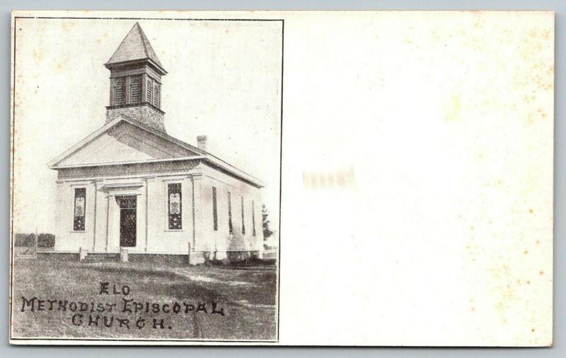 Osage Iowa~Methodist Episcopal Church~ELO~c1910 Woolverton Press~Postcard 